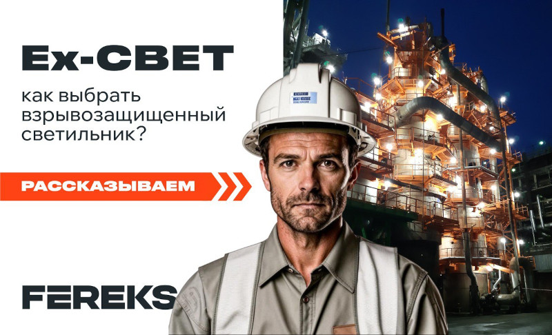 Взрывозащищенное освещение на раз-два-три!
